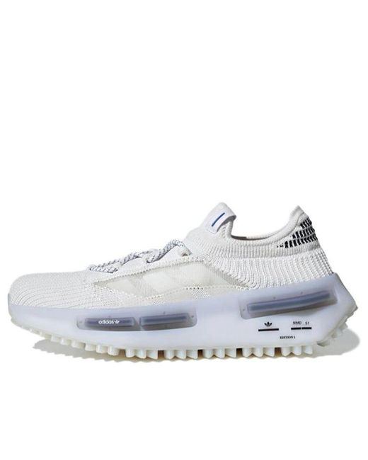 Adidas White Originals Nmd_S1 Running Shoes for men