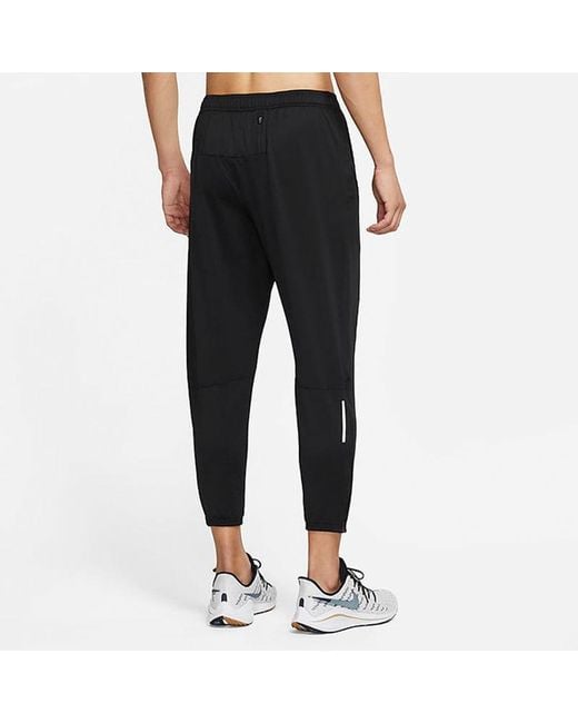 Nike Gray Essential Wild Quick-Drying Print Knit Running Sports Pants for men