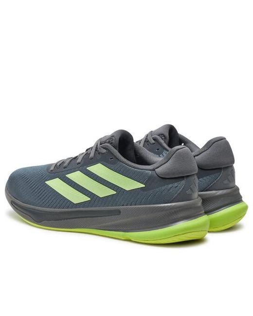 Adidas Blue Supernova Ease Pulse Lime' for men