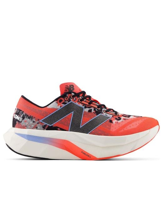 New Balance Red Fuelcell Supercomp Elite V4 'Tcs London Marathon Urgent' for men