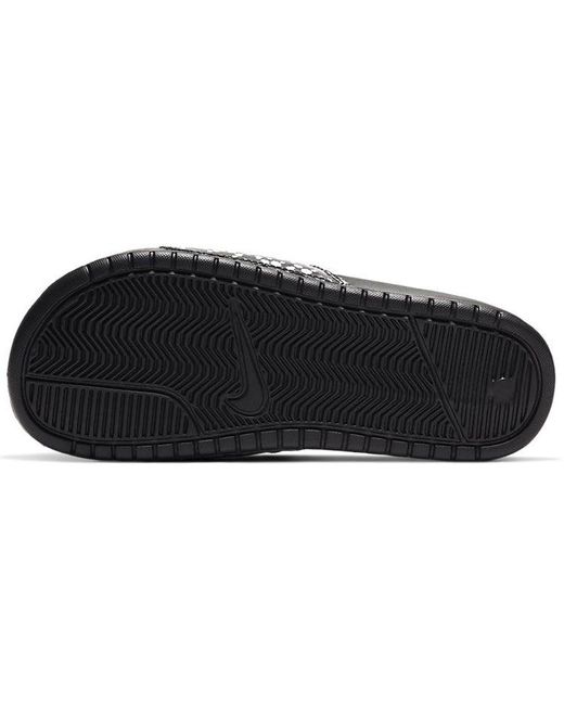 Nike Black (Wmns) Benassi Jdi Floral Slide