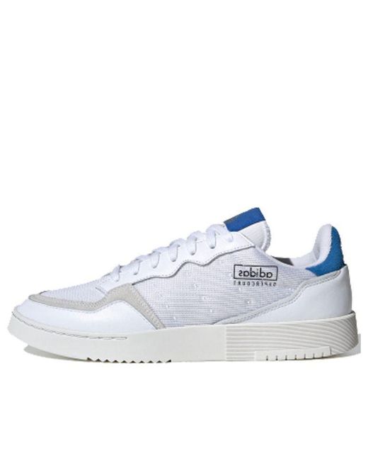 Adidas Blue Supercourt 'Cloud' for men