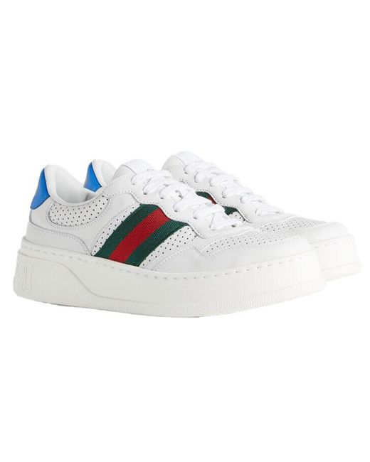 Gucci Blue (Wmns) Chunky Gg Web Sneaker