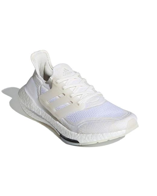 Adidas White (Wmns) Ultraboost 21 Primeblue 'Non Dyed'