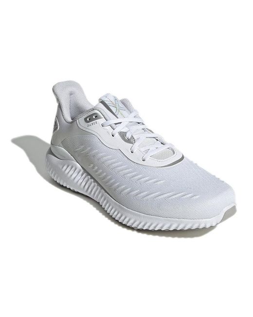 Adidas White Alphabounce Metallic' for men