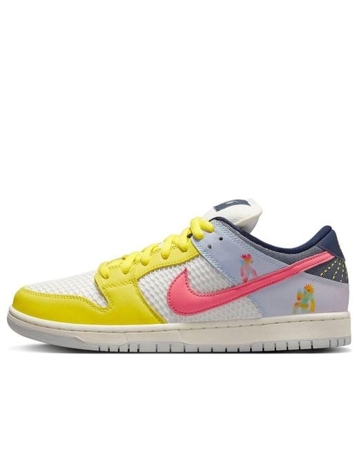 Nike Blue Sb Dunk Low Pro 'Be True Xavier Schipani' for men
