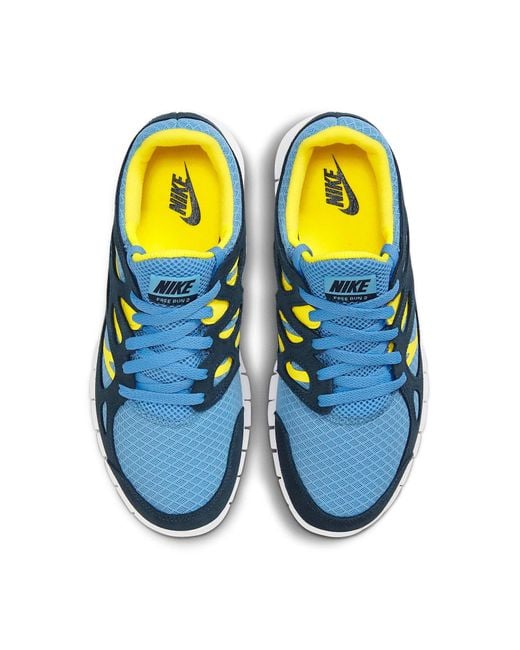 Nike Blue Free Run 2 'University' for men