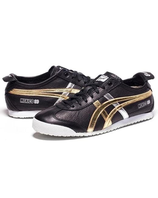 Onitsuka Tiger Black Mexico 66 Metallic' for men