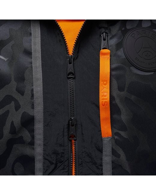 Nike Black X Paris Saint-Germain Anthem Jacket Asia Sizing for men