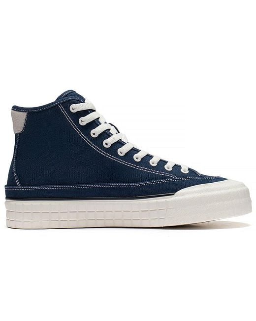 Li-ning Blue Lifestyle Skateboard Shoes for men