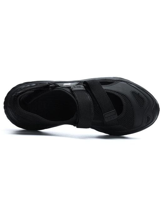 Fila Black Conch Sandals for men