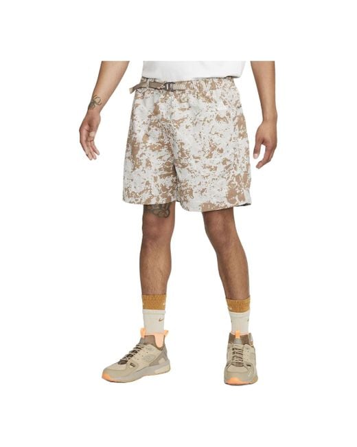 Nike Natural Acg Trail Woven Shorts for men