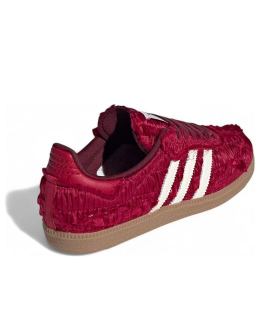 Adidas Red X Caroline Hu Samba Og 'Satin Power' for men