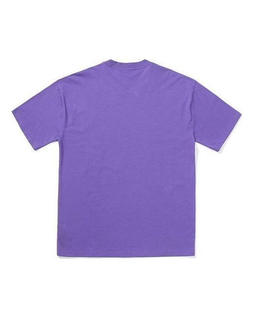Drew House Purple Logo T-Shirt for men