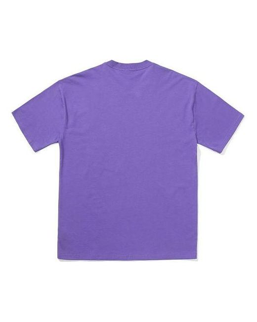 Drew House Purple Logo T-Shirt for men