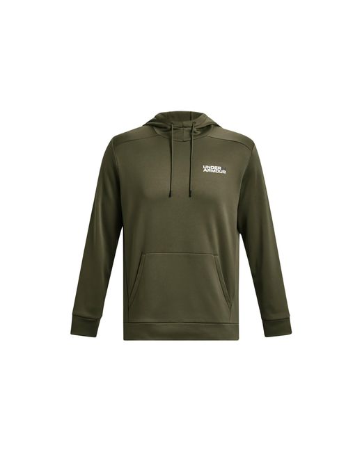 Under Armour Green Fleece Graphic Hoodied for men