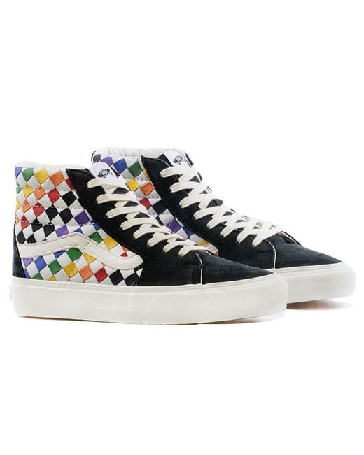 Vans Blue Sk8-Hi Vlt Lx 'Pride' for men