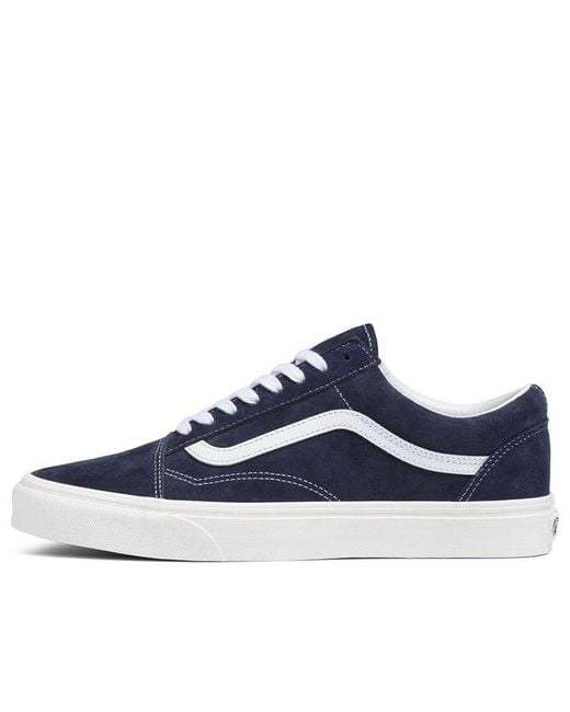 Vans Blue Old Skool 'Pig Suede for men