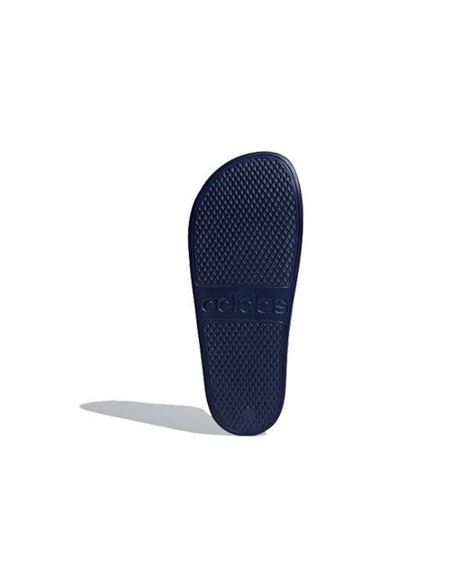 Adidas Blue Adilette Aqua 'Dark' for men
