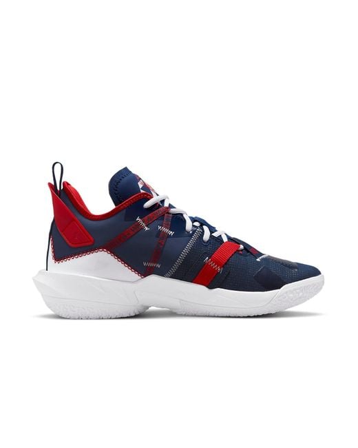 Nike Blue Why Not Zer0.4 'Washington Wizards' for men