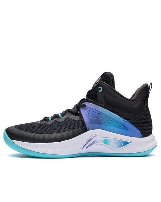 Li-ning Blue Wear-Resistant 'Back Galaxy' for men