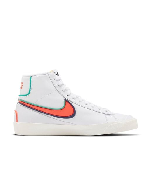 Nike White Blazer Mid '77 Infinite Void Crimson' for men