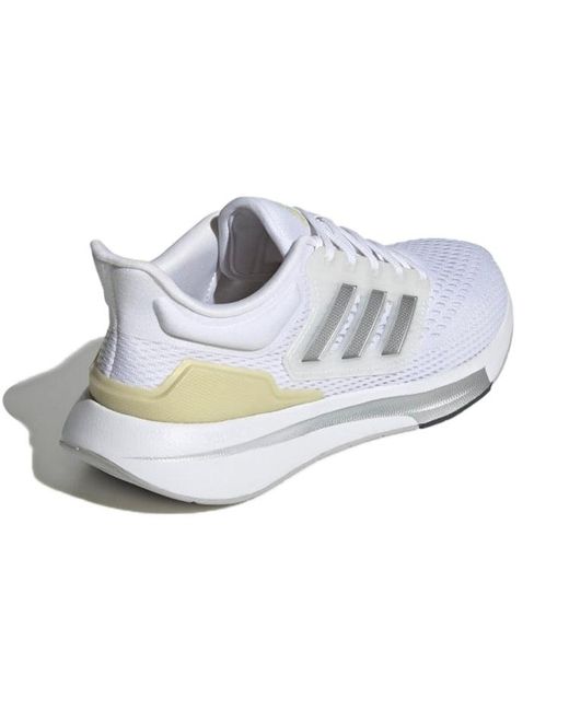 Adidas White (Wmns) Eq21 Run Sandy Metallic'