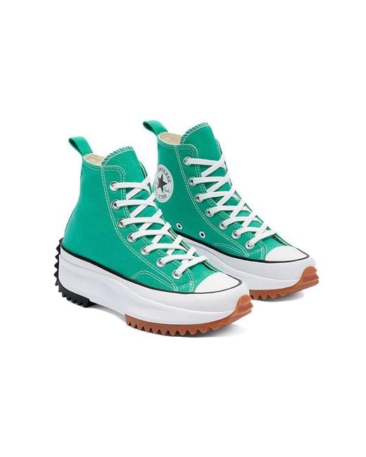 Converse Green Run Star Hike High 'Court Gum' for men