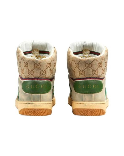 Gucci Natural Screener Gg High 'Off- for men