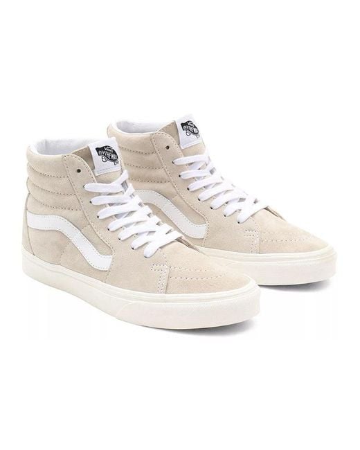 Vans Natural Sk8-Hi High-Tosneakers Creamy