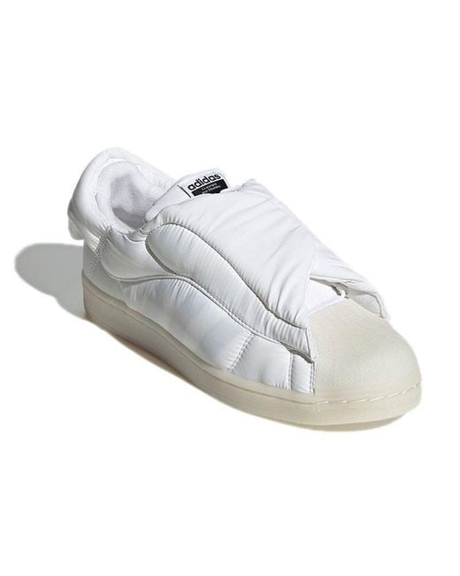 Adidas White Notitle X Originals Superstar Aerostar Sneakers for men