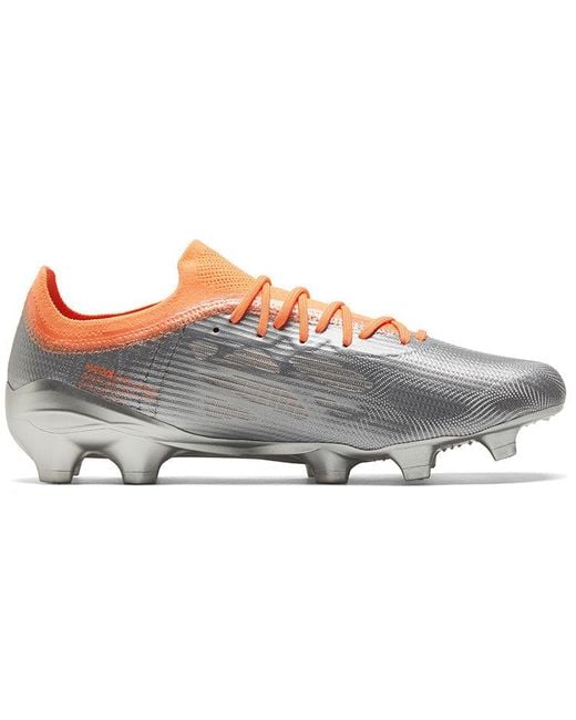 PUMA Gray Ultra 1.4 Fg Ag 'Diamond Neon Citrus' for men
