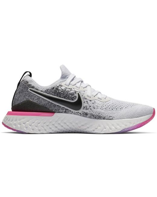 Nike Gray (Wmns) Epic React Flyknit 2 'Oreo'
