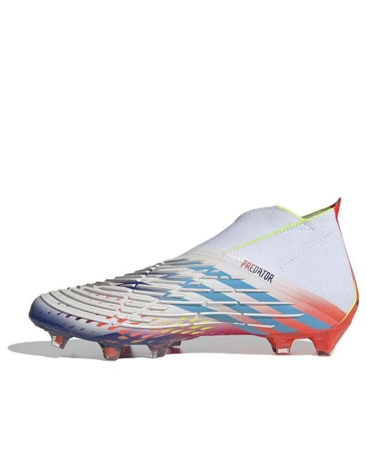 Adidas Blue Predator Edge+ Low Fg 'Al Rihla Pack' for men