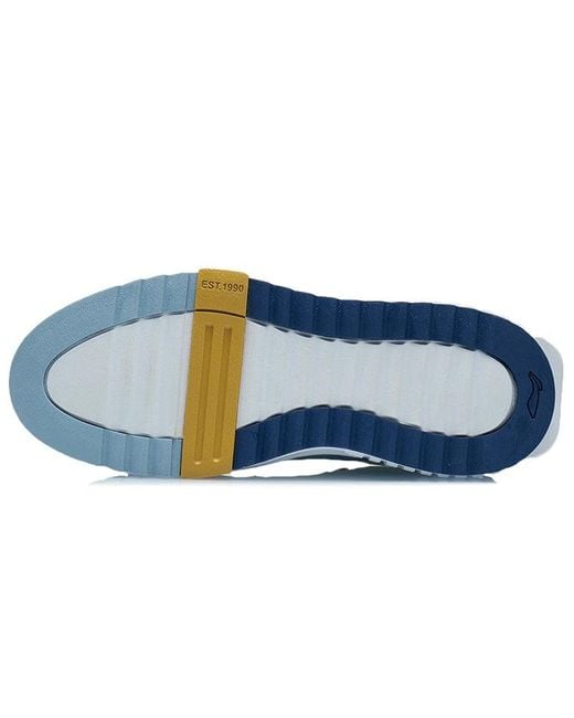 Li-ning Blue Attack Ace Tellow' for men