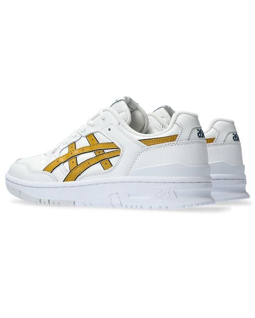 Asics White Ex89 Mustard Seed' for men