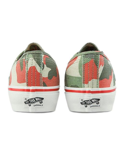 Vans Blue Nigel Cabourn X Og Authentic Lx 'Army Camo' for men