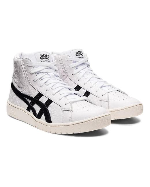 Asics White Gel-Ptg Mt ' Embossed Leather' for men