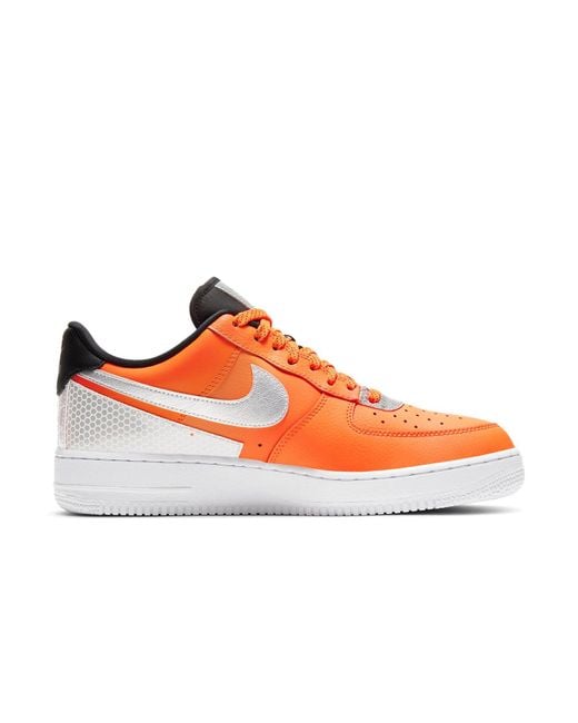 Nike Orange X 3M Air Force 1 '07 Se 'Total' for men