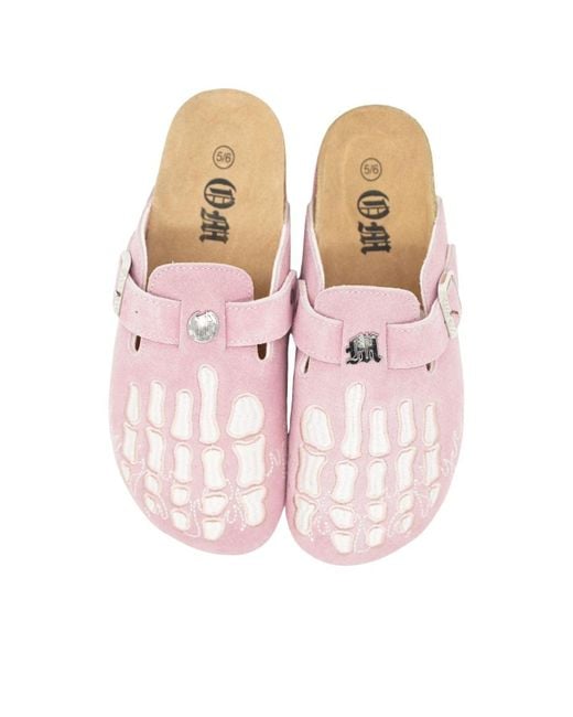 OMNEWYORK Octavious Marks Clog 'Creme Rose' in Pink for Men