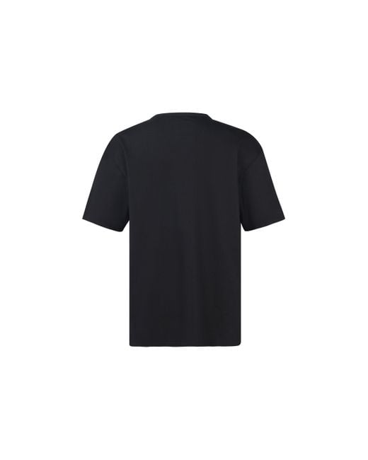 Adidas Black Originals Printing Logo Short Sleeve for men