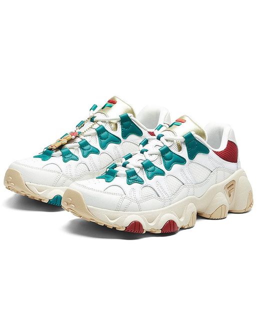 Fila Blue (Wmns) Jagger Retro Running Shoes Ginger