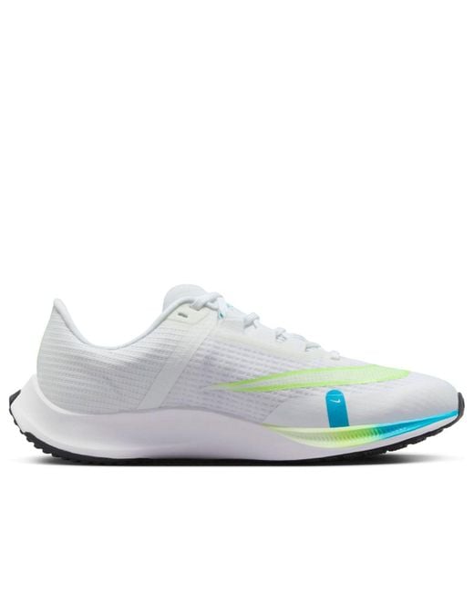 Nike White Rival Fly 3 Road Racing Shoes for men