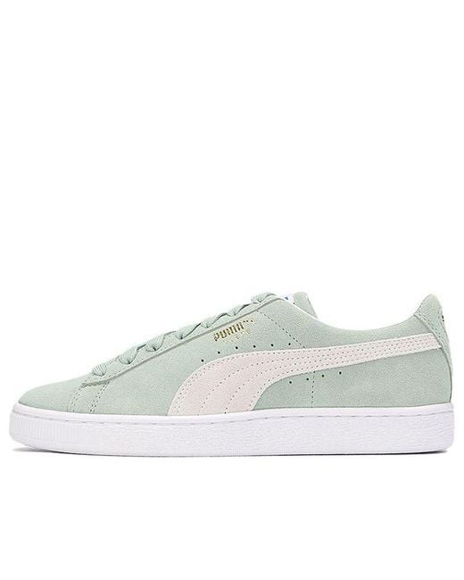 PUMA White Suede Classic 21 'Frosty' for men
