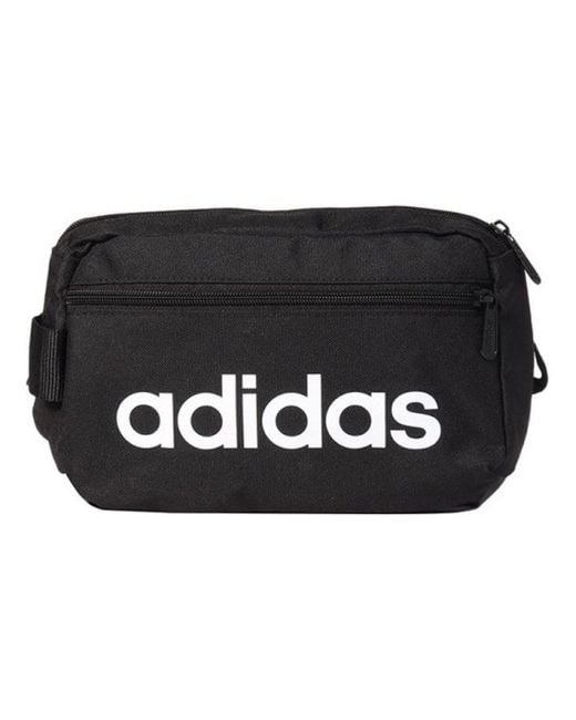 Adidas Black Liner Core Waist Bag for men