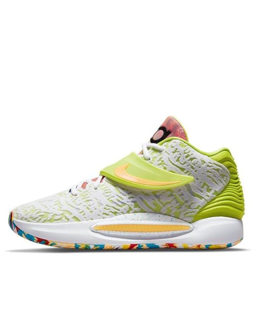 Nike White Kd 14 Ep 'Cyber' for men