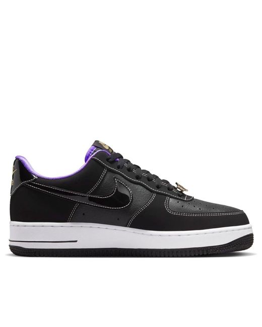 Nike Black Air Force 1 Low '07 Lv8 Emb 'World Champ for men