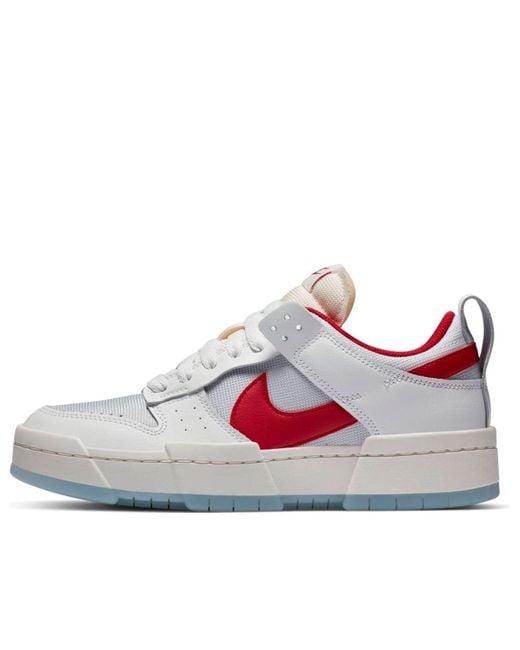 Nike White (Wmns) Dunk Low Disrupt Gym'