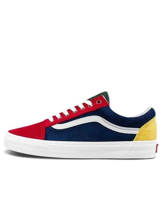 Vans Blue Old Skool Sneakers for men