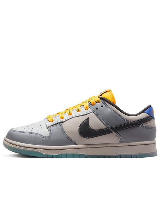 Nike Gray X North Carolina A&T State Dunk Low 'Aggies' for men